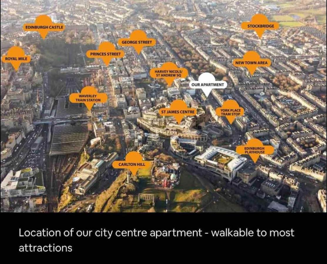 The York Place Residence Edinburgh Luaran gambar